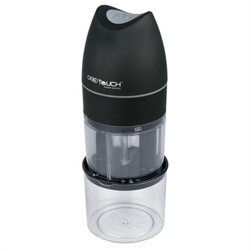 Trancheuses et hachoirs électriques : Râpe à fromage automatique one touch noir